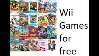 How to download Wii games for free