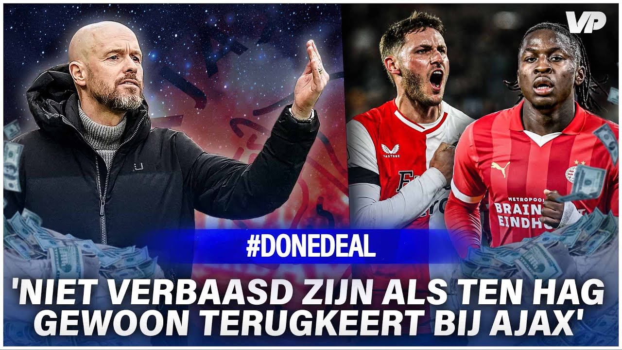 Thumbnail for article: 'Niet verbaasd zijn als Ten Hag gewoon terugkeert bij Ajax'
