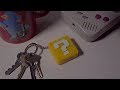 Super Mario Question Block Keychain Light Demo