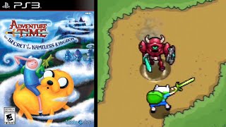 Adventure Time: The Secret of the Nameless Kingdom ... (PS3) Gameplay