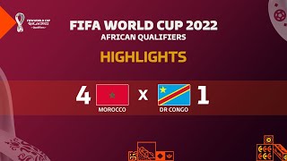 Match barrage Coupe du Monde FIFA-Qatar 2022 : Maroc 4-1 RD Congo