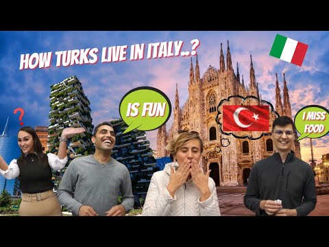 Italian Interviewing Turks that Live In Italy 🇹🇷 🇮🇹 They prefer Italy or Turkish Food? 🤔