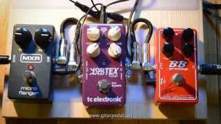 TC Electronics Vortex Flanger vs. MXR Micro Flanger with a Fender Blues Jr. and Stratocaster