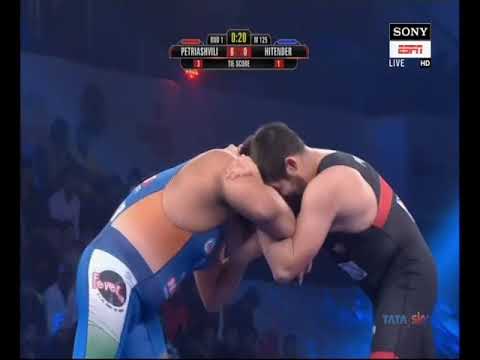 PWL 3 Day 10: Geno Petriashvili VS Hitender Pro Wrestling League at season 3 |Full Match