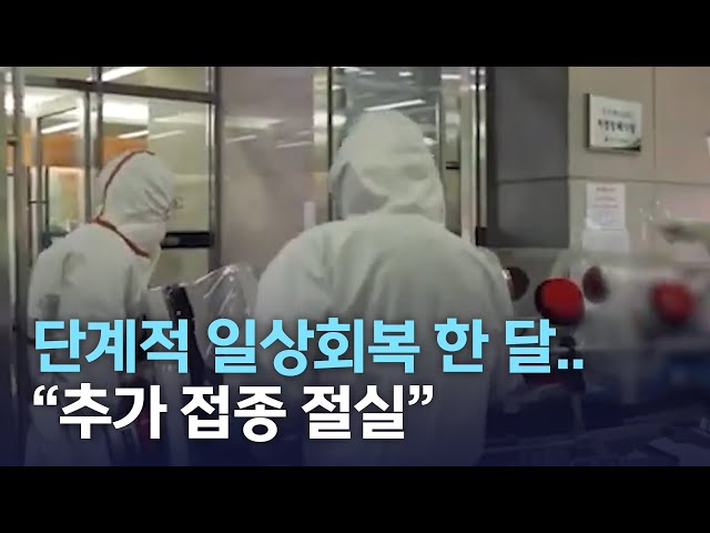 단계적 일상 회복 한 달..각종 지표는 최악