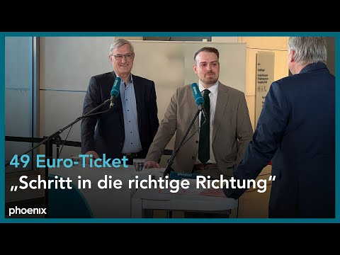 phoenix bundestagsgespräch mit Bernd Riexinger (DIE LINKE) und Valentin Abel (FDP) am 09.02.23
