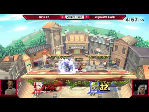 VS Weekly 8/9/18 - Winners Finals - Child (Bayonetta) vs VS | Master Raven (Sheik) - Smash 4