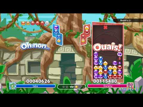 [Puyo Puyo Champions] Ranked Match: Doremy vs. taba (07-05-2019, PC)