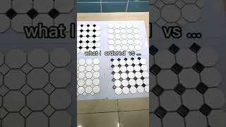 white and black mosaic , so beautiful #mosaic #tiles #trending