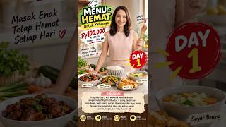 Download lagu Rp100.000 untuk 4 Orang! 🍗 Bekal Suami & Anak   Makan Malam | MENU HEMAT DAY 1 mp3