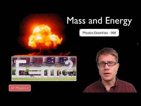 Mass and Energy