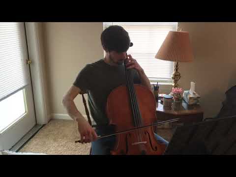 Cello - Two Octave G Major Scale
