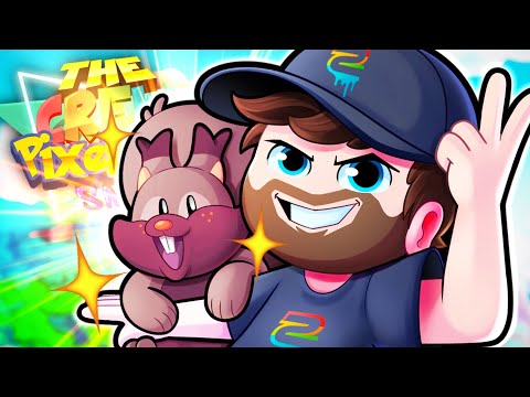 Shiny Squirrel Trade Agreement! - The Crew Pixelmon SMP Episode 5 (Minecraft Pokemon Mod!)