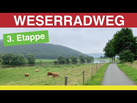 🇩🇪 Weserradweg | Von Holzminden nach Hameln | 3. Etappe