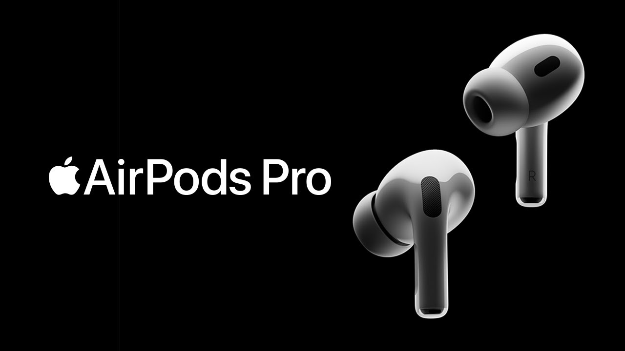Apple Airpods Pro 2-го поколения с чехлом для зарядки Magsafe, Bluetooth 5.3 и чипом Apple H2, до 6 часов работы, персонализированным пространственным звуком, обновленным активным шумоподавлением, бел