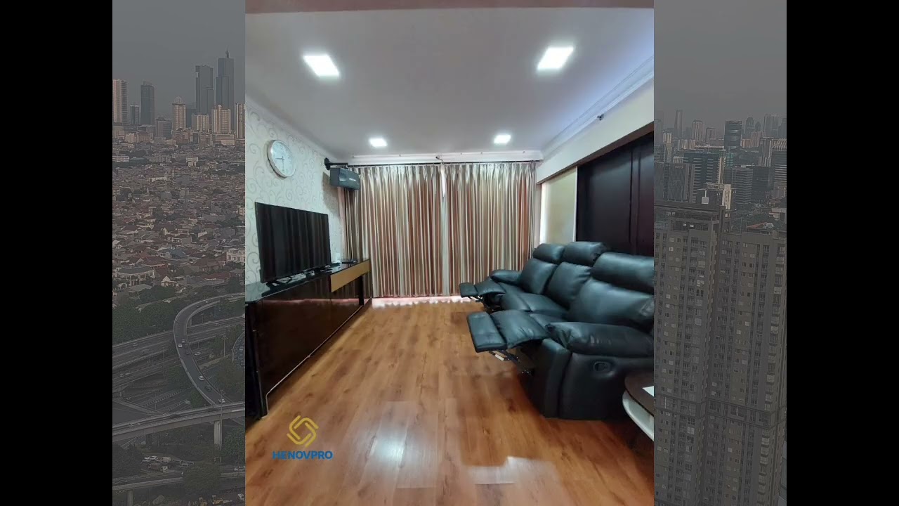 Investasi Terbaik Taman Anggrek Condo 2+1Br Best Unit City View