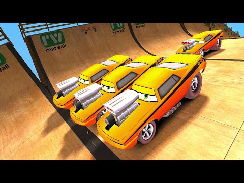 GTA 4 Snot Rod Ramp Jump Slow Motion Testing - GTA IV