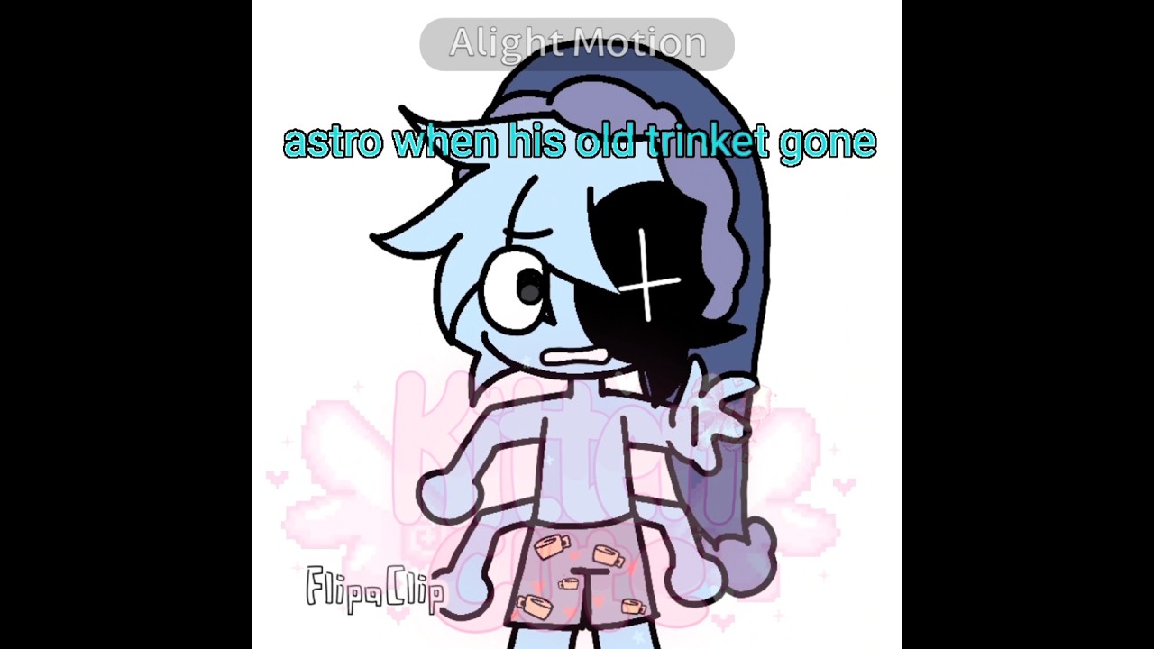 rip astro's old trinket 🥀2025-2024 #astro #dandysworld #moonshell #fyp