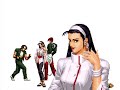 King Of Fighters 96 Chizuru Kagura Intro Win Poses