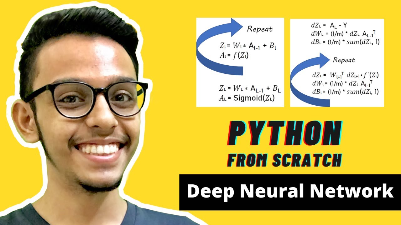 Deep Neural Network Python from scratch | L layer Model | No Tensorflow