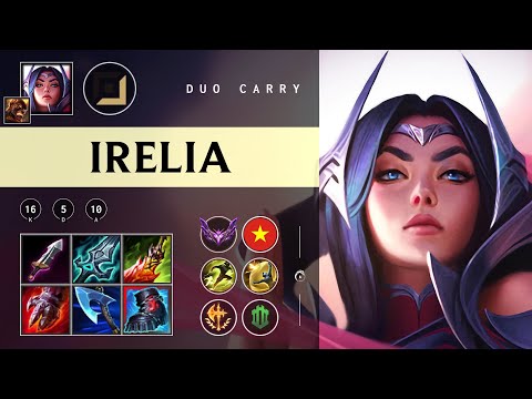 Irelia ADC vs Ezreal - VN Master Patch 25.24