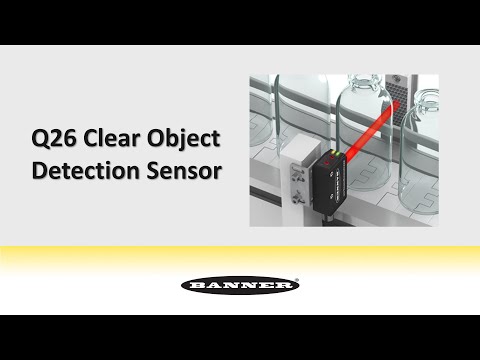 Banner Q26 Clear Object Detection Sensor