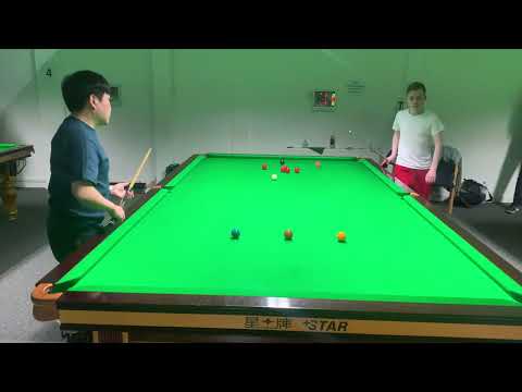 This snooker frame has everything, great shots, perfect positional play and a freaky fluke!