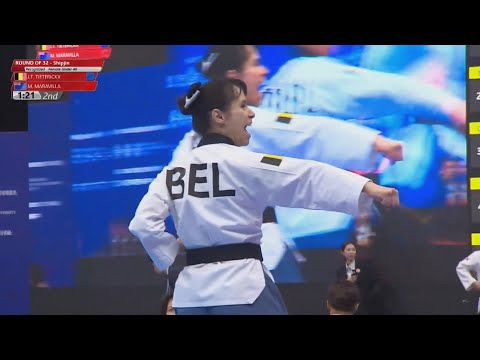 Joëlle TIETERICKX (BE) U40 - R32 - Hong Kong World Taekwondo Poomsae Championship - 01-12-2024