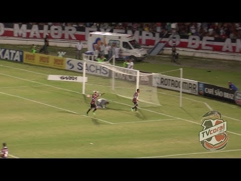 TV Coral -  Santa Cruz 3x0 Sport - Campeonato pernambucano 2014 - 06/04/2014
