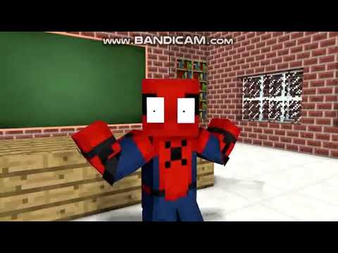 Monster School Spiderman emvade a sala E6 T1