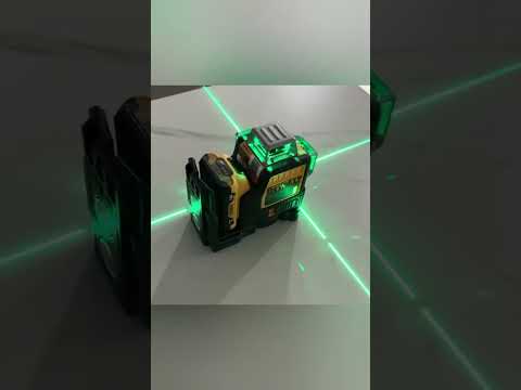 DEWALT DW089LG Laser Level Review | 12V 3x360° Green Beam for Pro Precision #shorts #greenleetools