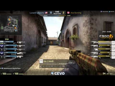 LunatiK eSports vs ACE Gaming MSI Game 2 (CEVO-P CS:GO Season 7) - Dust & Sabo