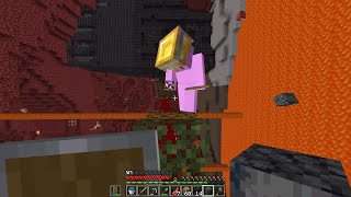 Beating Minecraft But Gravity Flips Every 5 Min