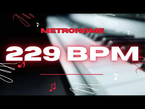 229 BPM - 1 Hour Metronome