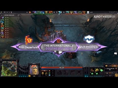 [DOTA2 Ti4] 아시아예선 - MVP Phoenix vs First Departure -EsportsTV,DOTA2,도타2