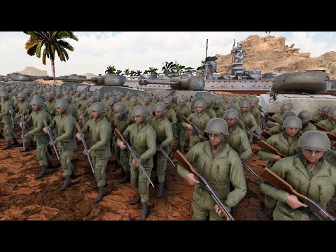 Navy Warship Defenses vs 2,000,000 Zombies | Ultimate Epic Battle Simulator 2 | UEBS 2