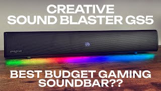 Video thumbnail for Creative Sound Blaster GS5 Review: RGB Gaming Audio That HITS Different! by Ryan iwk