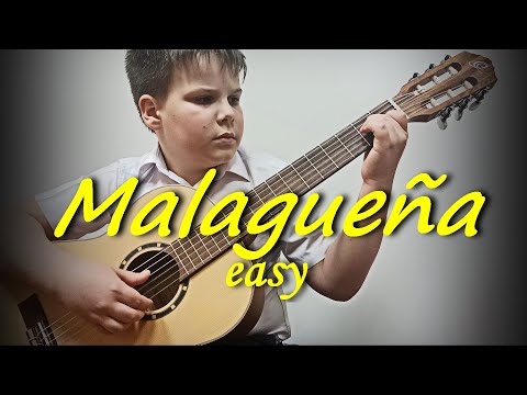 Malagueña (classic guitar) | easy for beginners