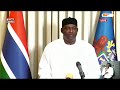 PRESIDENT BARROW S STATEMENT