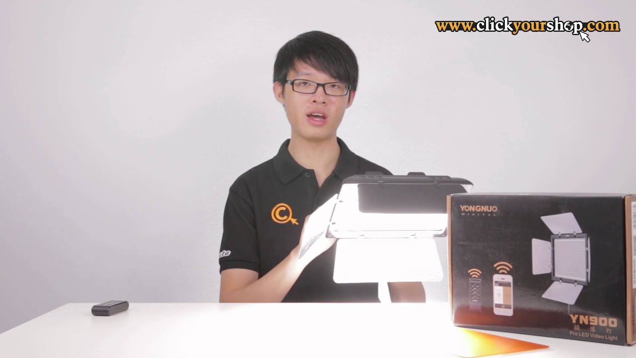 Yongnuo YN900 Pro 3200K - 5500K LED Video Light for Canon Nikon Camera (Product Review)