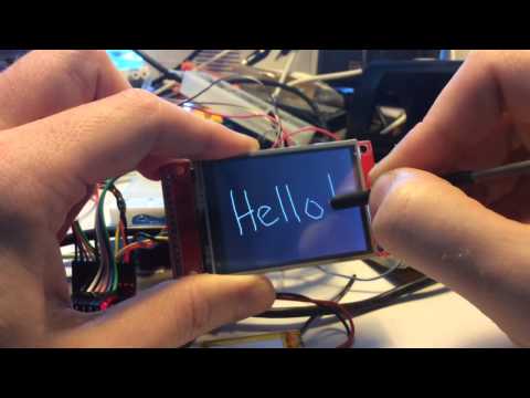 XPT2046 touch on ESP8266