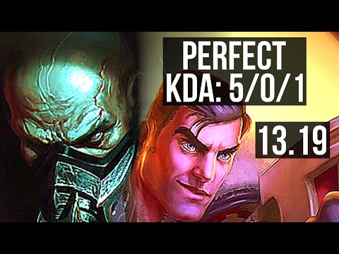 URGOT vs JAYCE (TOP) | 5/0/1, 1.3M mastery, Rank 9 Urgot | NA Master | 13.19