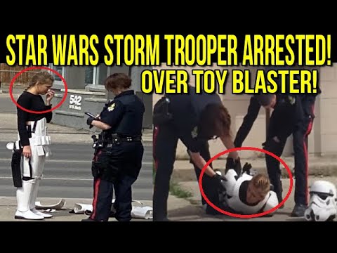 Star Wars StormTrooper Arrested Over Fake Toy Blaster