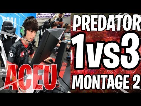 Apex Predator God NRG ACEU "ONLY 1 vs 3 MONTAGE #2 "- Apex Legends Best Highlights #24 1000 likes?