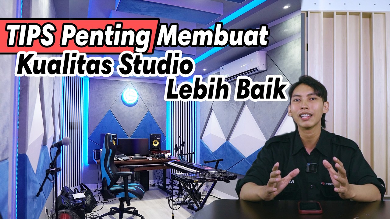 TIPS MEMBUAT STUDIO DENGAN KUALITAS YANG BAIK DAN HASIL YANG MAKSIMAL