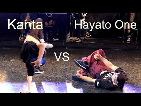 Bboy Hayato One (Heroes) vs. Kanta (KAKB). Bebboy solos 2016. Top 16.
