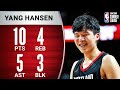 Yang Hansen SHOWED HIS BAG Vs Warriors In Summer League July 11 2025
