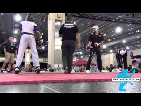 Corey Williams v Marcel Ritter - Team Sparring Rd 2 - Amerikick Internationals 2016