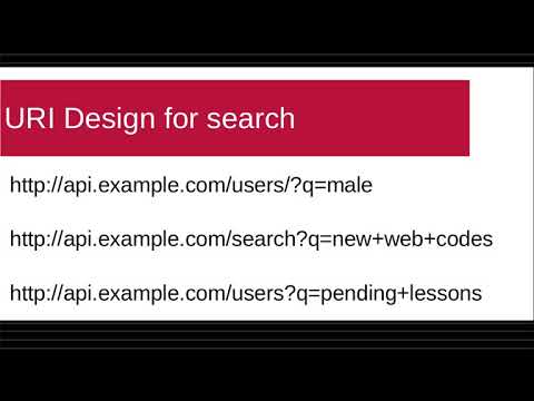 Uri Design for search(Restful Api)