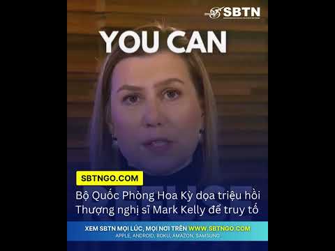 Bộ Quốc Phòng Hoa Kỳ dọa triệu hồi Thượng nghị sĩ Mark Kelly để truy tố